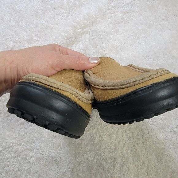 Tod’s Pony Hair Driving Moc Loafer Tan Size Womens 8 - Picture 5 of 16